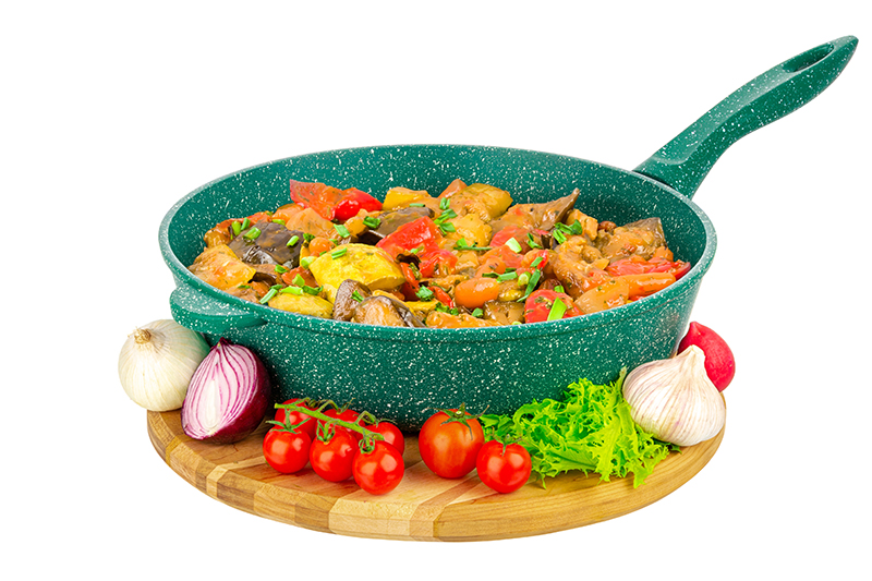 Сковорода глубокая 28 см ГАРМОНИЯ ВКУСА