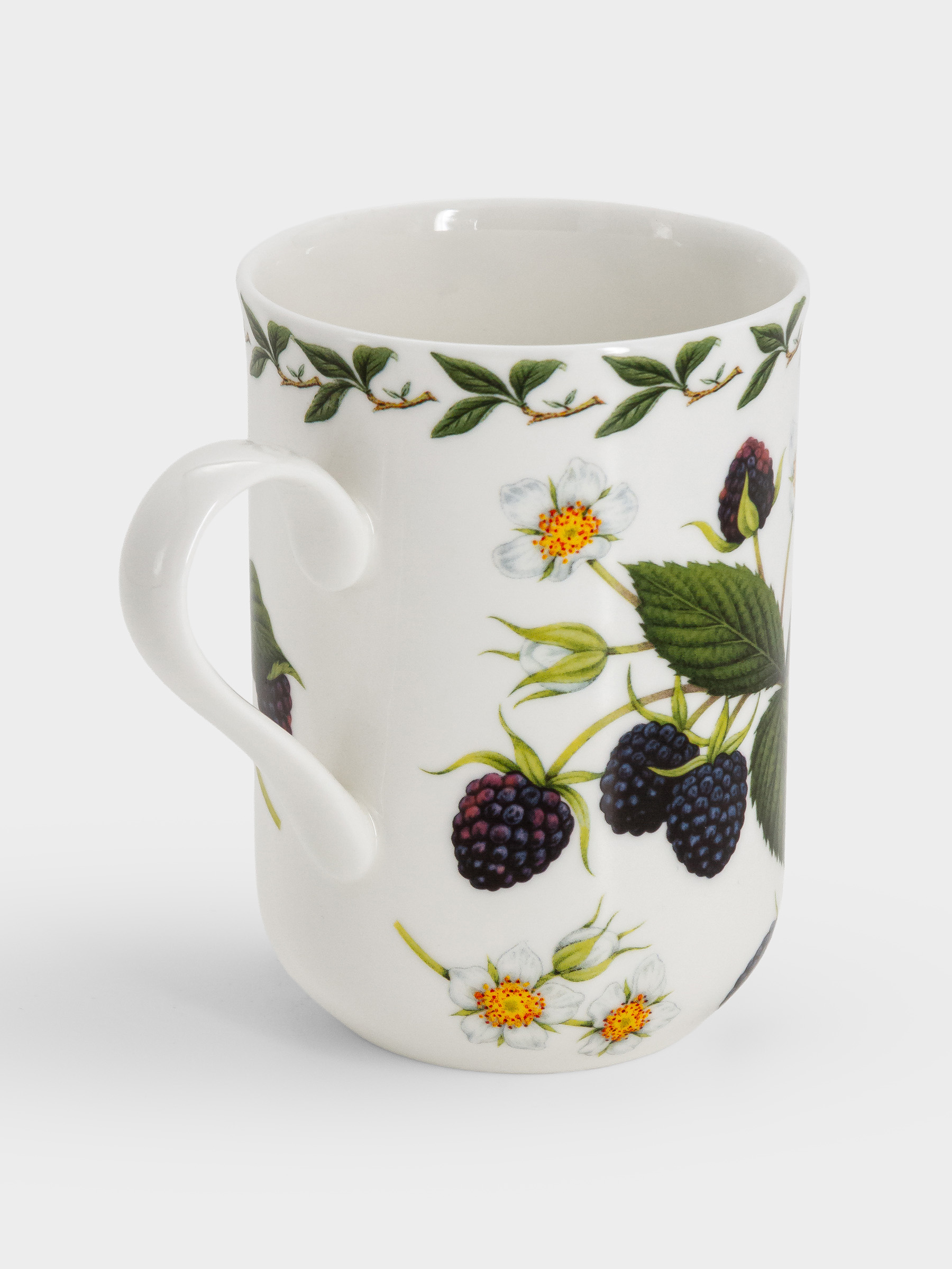 Кружка, 300 мл, фарфор F, белая, Ежевика, Orchard Fruits