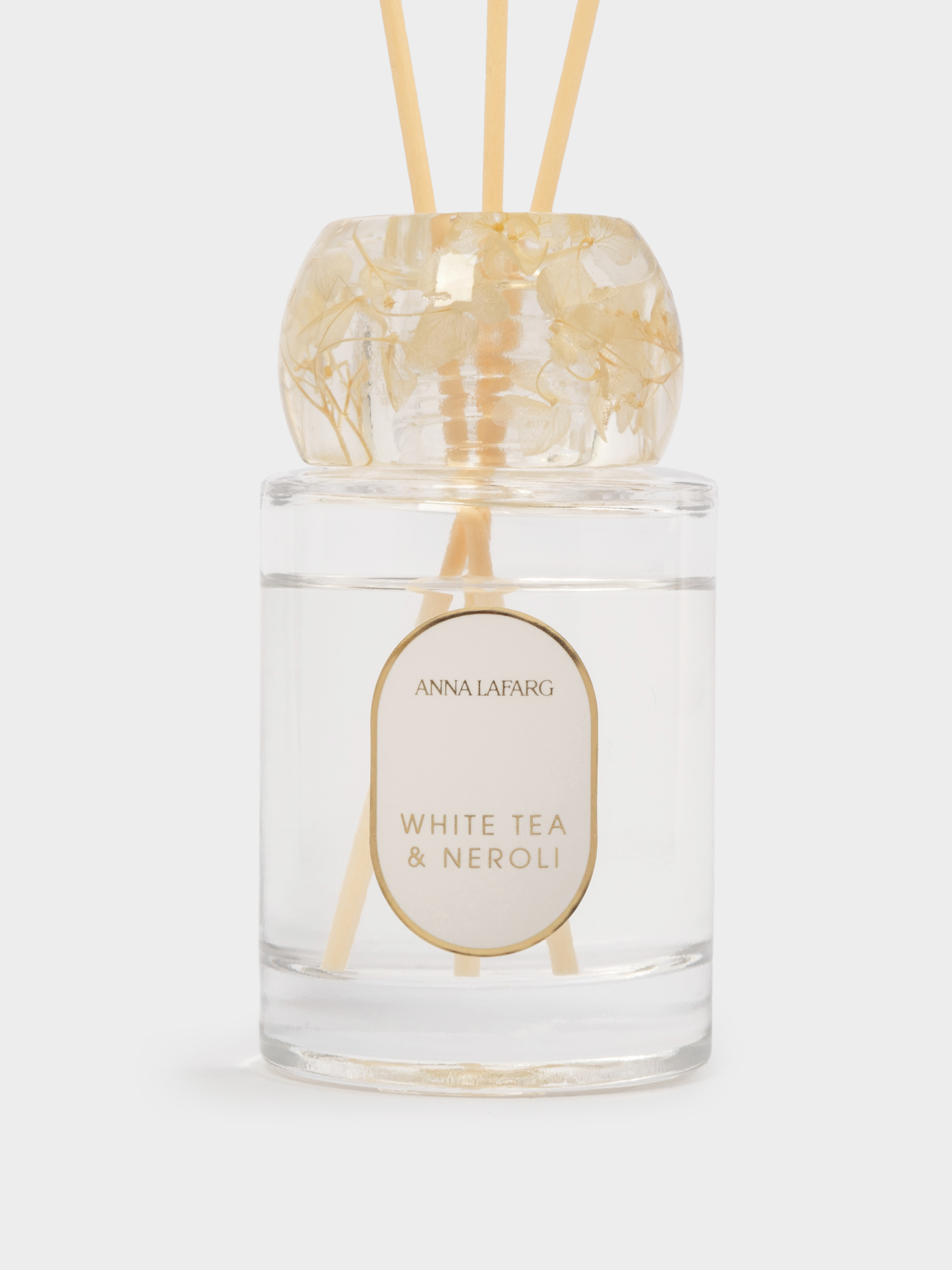Ароматический диффузор, 100 мл, White tea & Neroli, Flowerhead
