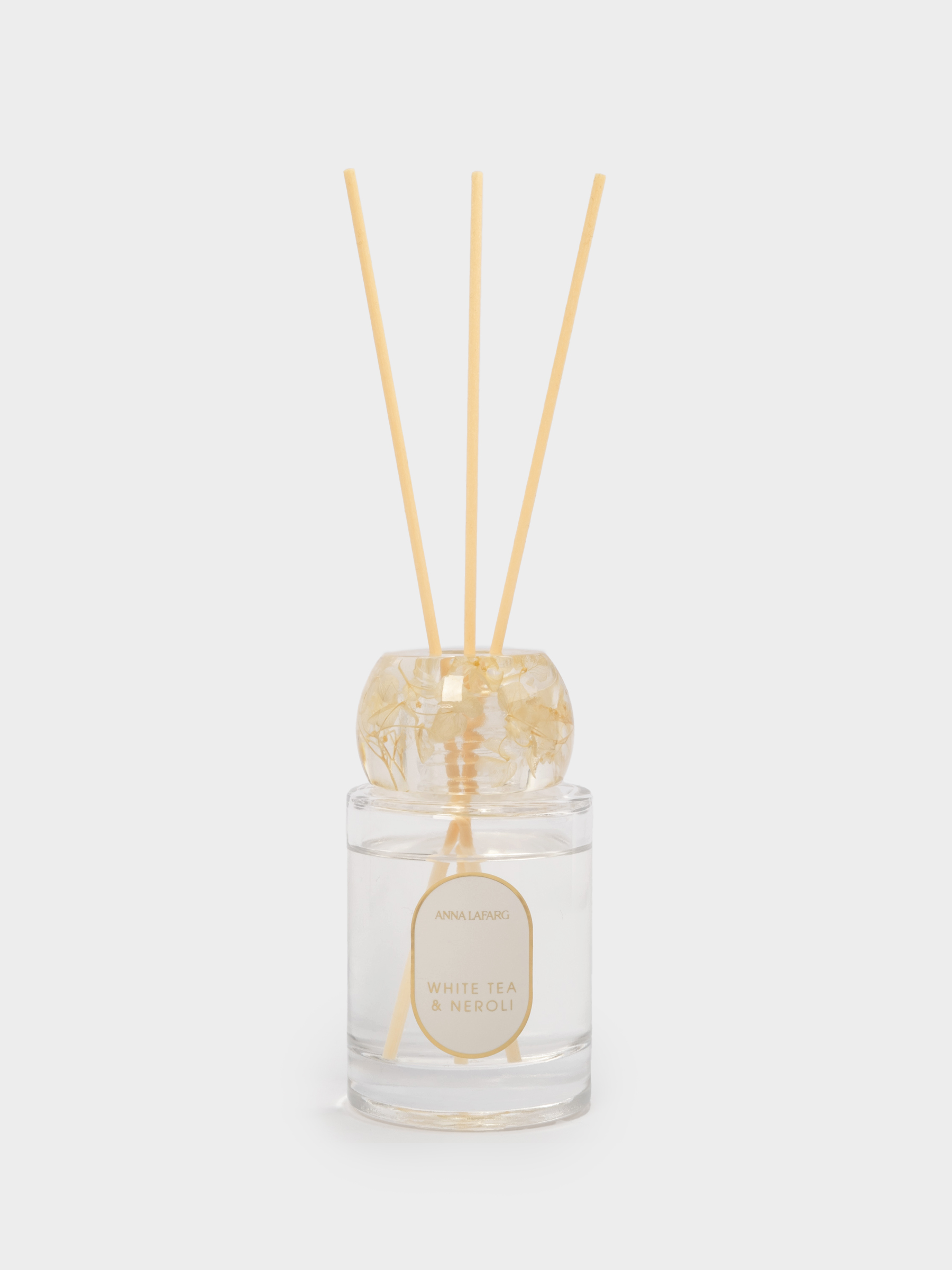Ароматический диффузор, 100 мл, White tea & Neroli, Flowerhead