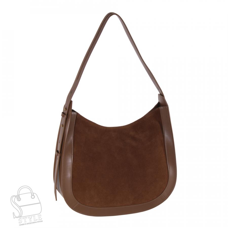 Сумка женская кожаная 7230BDAA brown Baidou