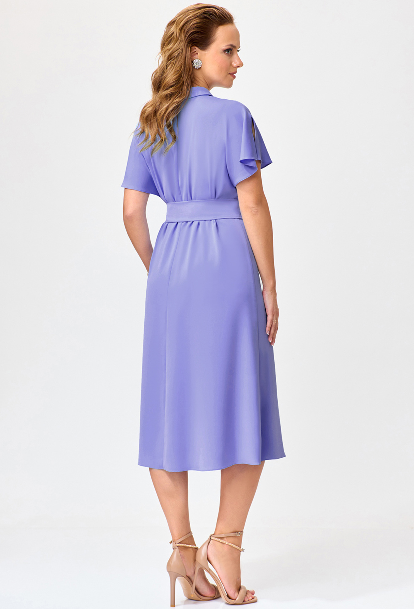Платье Bazalini 4954 фиолетовый