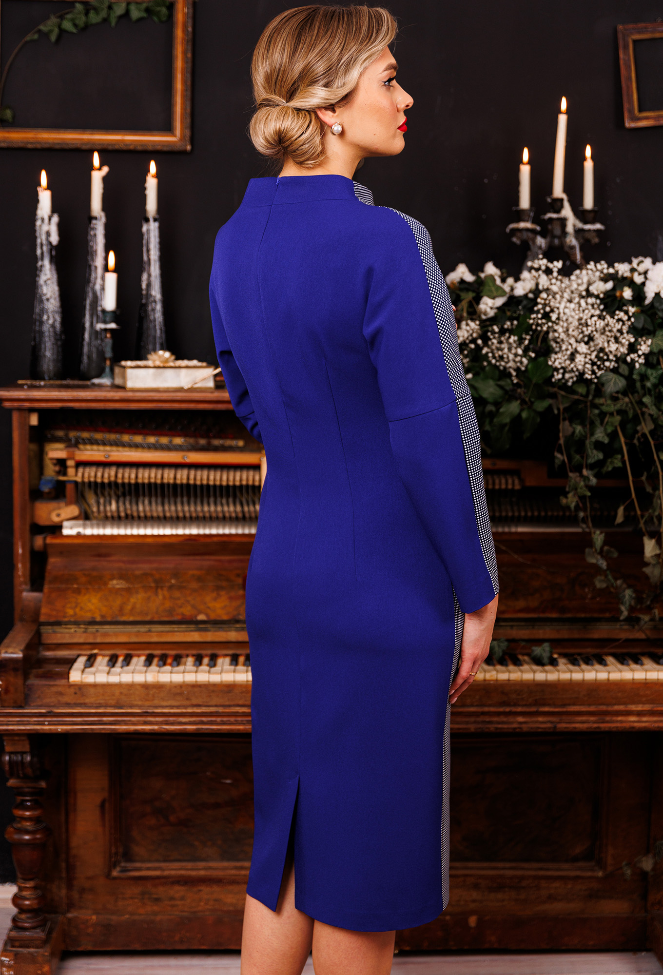 ст. цена2799руб.! Платье MODA ЮРС 2840 василек