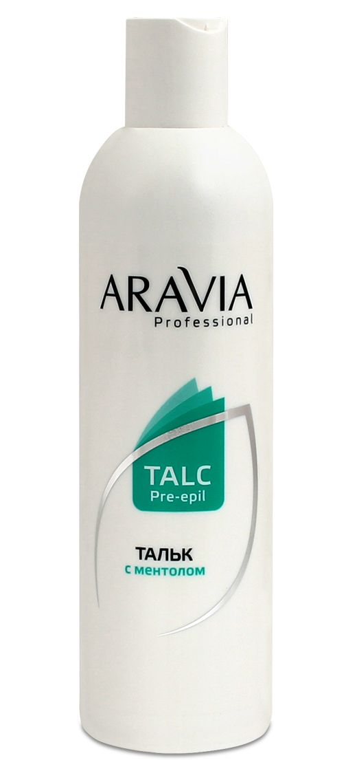 Aravia тальк с ментолом 180г (р)