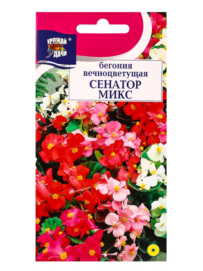 Семена цветов Бегония вечноцвет.Сенатор микс 0,002 г.