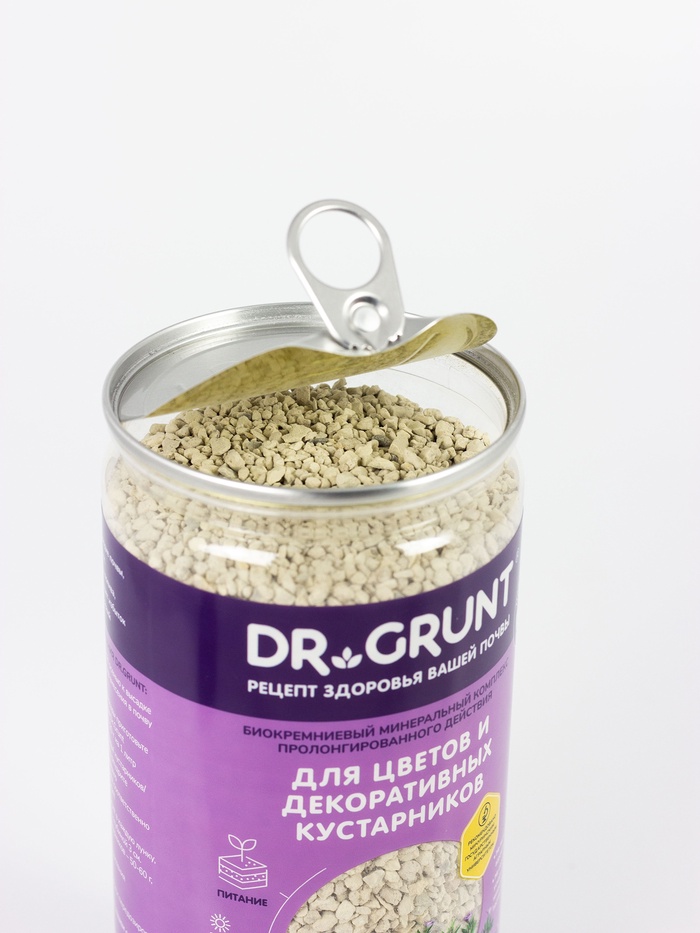 Удобрение минеральное для цветов и декоративных кустарников, Dr.Grunt, 700 г