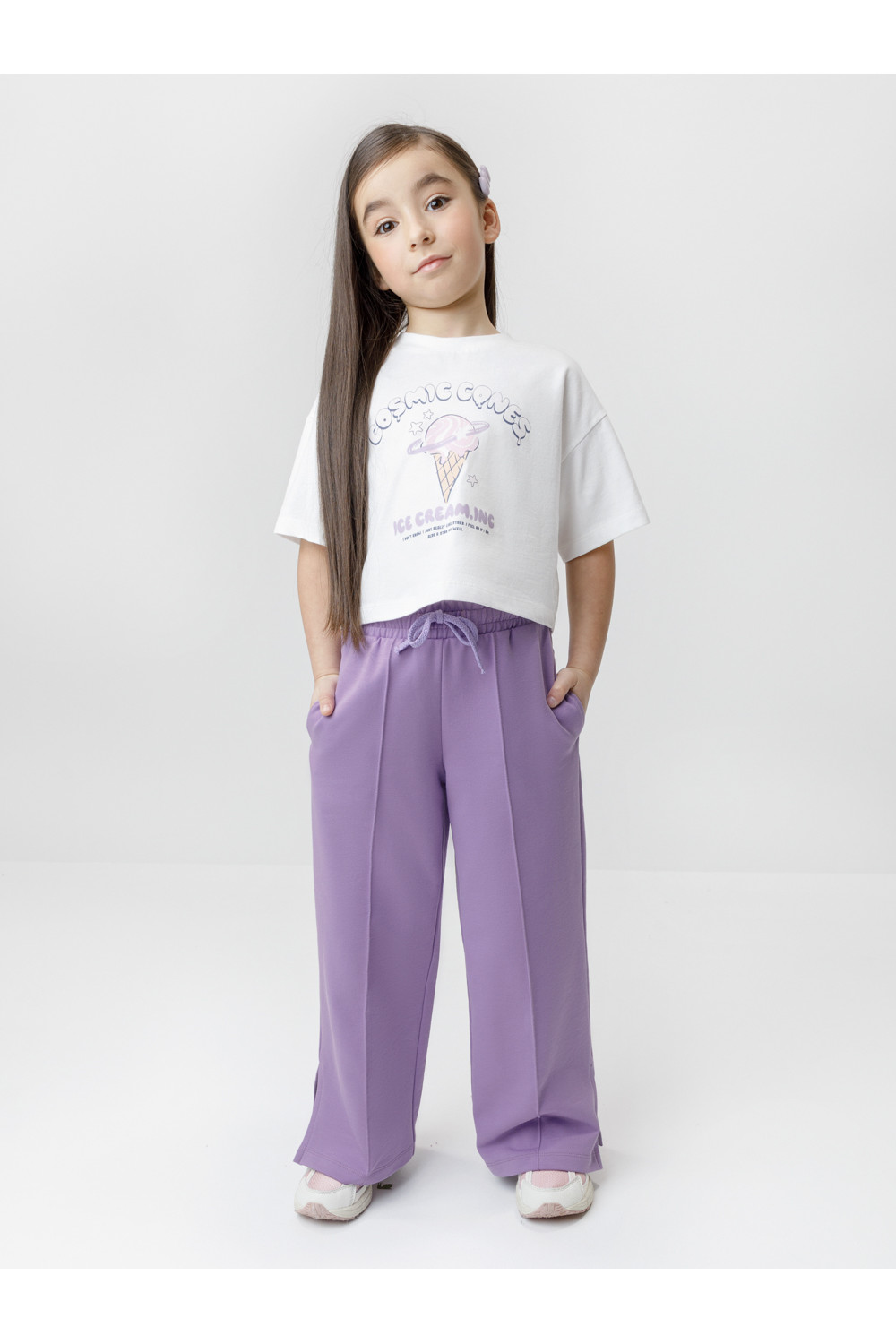 Crоckid Брюки КР 400901 сиреневый 3725 к679 Crоckid