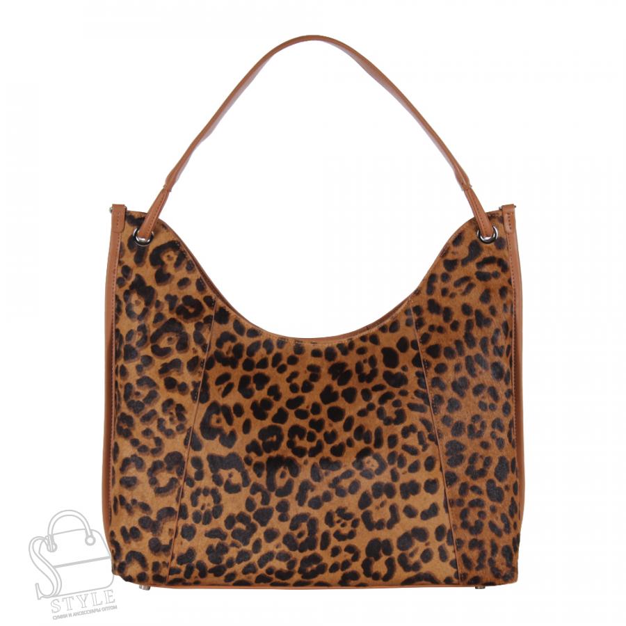 Сумка женская кожаная 3628VG leopard brown Vitelli Grassi/30