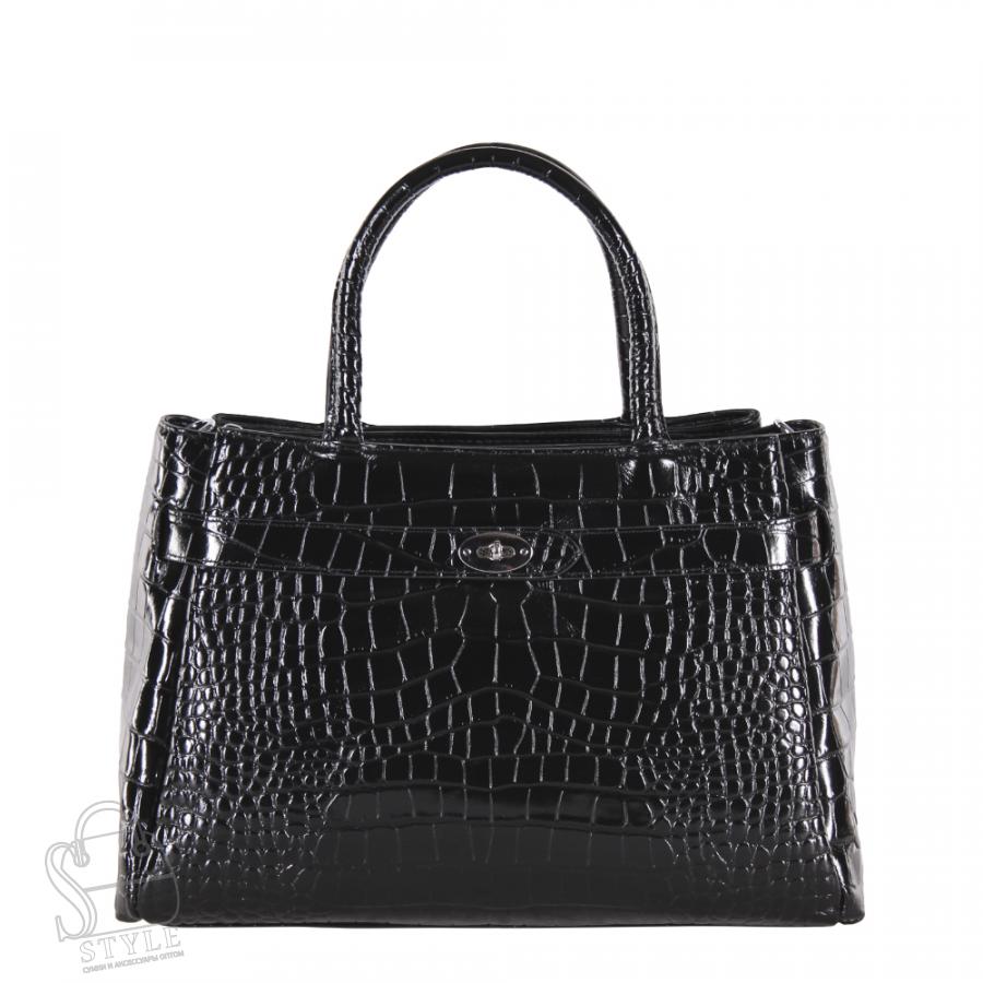 Сумка женская кожаная 8807VG black Vitelli Grassi/30
