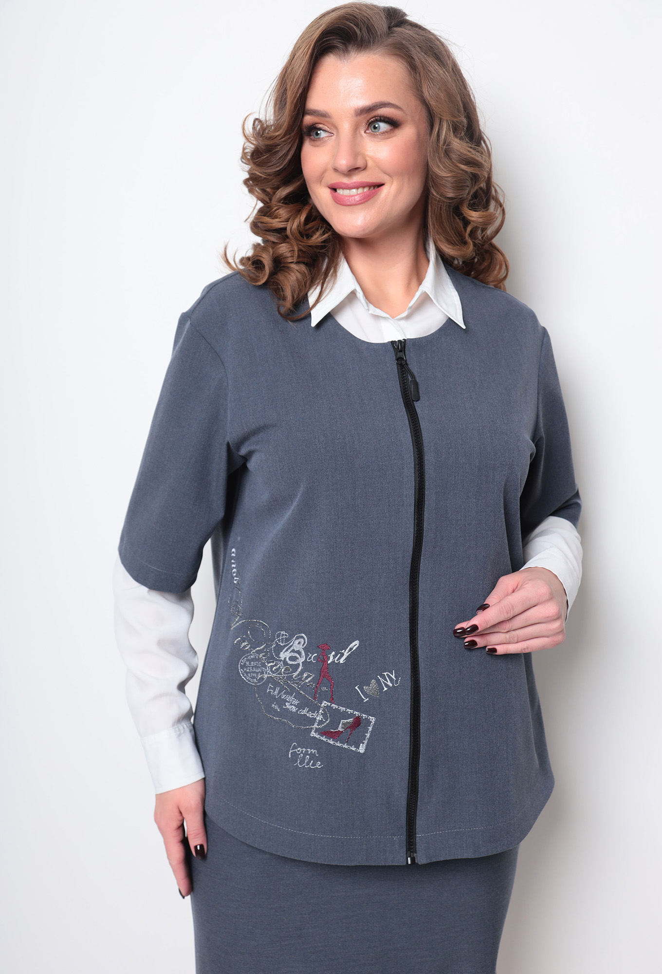 ст. цена2599руб.! Комплект Michel Chic 1268 графит