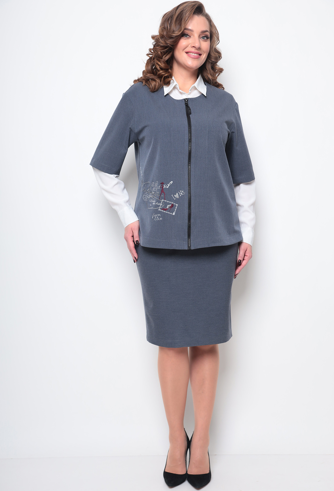 ст. цена2599руб.! Комплект Michel Chic 1268 графит