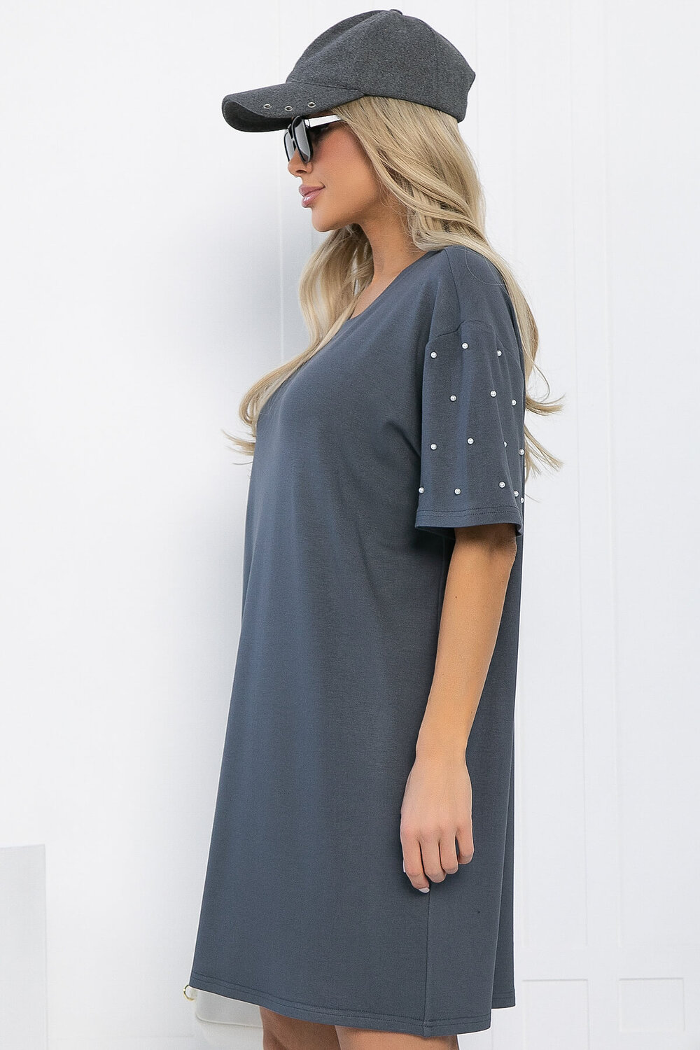 ст. цена2149руб.! LT Collection Платье П13312-1Мграфит